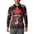 Custom Canada Rugby Pacific Button Sweatshirt Beaver and Maple Leaf LT9 - Wonder Print Shop