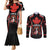 Custom Canada Rugby Pacific Couples Matching Mermaid Dress and Long Sleeve Button Shirt Beaver and Maple Leaf