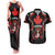 Custom Canada Rugby Pacific Couples Matching Tank Maxi Dress and Hawaiian Shirt Beaver and Maple Leaf LT9 - Wonder Print Shop