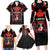 Custom Canada Rugby Pacific Family Matching Long Sleeve Bodycon Dress and Hawaiian Shirt Beaver and Maple Leaf LT9 - Wonder Print Shop