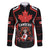 Custom Canada Rugby Pacific Family Matching Long Sleeve Bodycon Dress and Hawaiian Shirt Beaver and Maple Leaf LT9 - Wonder Print Shop