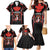 Custom Canada Rugby Pacific Family Matching Mermaid Dress and Hawaiian Shirt Beaver and Maple Leaf LT9 - Wonder Print Shop