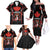 Custom Canada Rugby Pacific Family Matching Off The Shoulder Long Sleeve Dress and Hawaiian Shirt Beaver and Maple Leaf - Wonder Print Shop