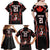 Custom Canada Rugby Pacific Family Matching Off Shoulder Maxi Dress and Hawaiian Shirt Beaver and Maple Leaf LT9 - Wonder Print Shop