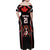 Custom Canada Rugby Pacific Family Matching Off Shoulder Maxi Dress and Hawaiian Shirt Beaver and Maple Leaf LT9 - Wonder Print Shop