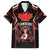 Custom Canada Rugby Pacific Family Matching Short Sleeve Bodycon Dress and Hawaiian Shirt Beaver and Maple Leaf - Wonder Print Shop