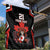 Custom Canada Rugby Pacific Garden Flag Beaver and Maple Leaf - Wonder Print Shop