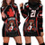 Custom Canada Rugby Pacific Hoodie Dress Beaver and Maple Leaf - Wonder Print Shop