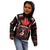 Custom Canada Rugby Pacific Kid Hoodie Beaver and Maple Leaf - Wonder Print Shop