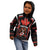 Custom Canada Rugby Pacific Kid Hoodie Beaver and Maple Leaf - Wonder Print Shop