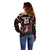 Custom Canada Rugby Pacific Off Shoulder Sweater Beaver and Maple Leaf - Wonder Print Shop