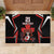 Custom Canada Rugby Pacific Rubber Doormat Beaver and Maple Leaf