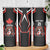 Custom Canada Rugby Pacific Skinny Tumbler Beaver and Maple Leaf