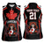 Custom Canada Rugby Pacific Women Sleeveless Polo Shirt Beaver and Maple Leaf