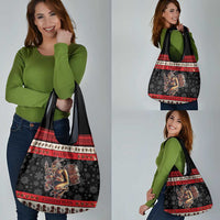 Krampus The Christmas Devil Grocery Bag
