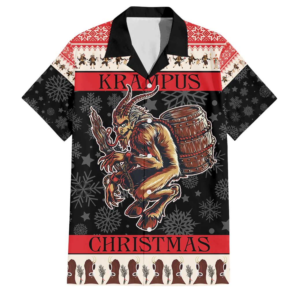 Krampus The Christmas Devil Hawaiian Shirt