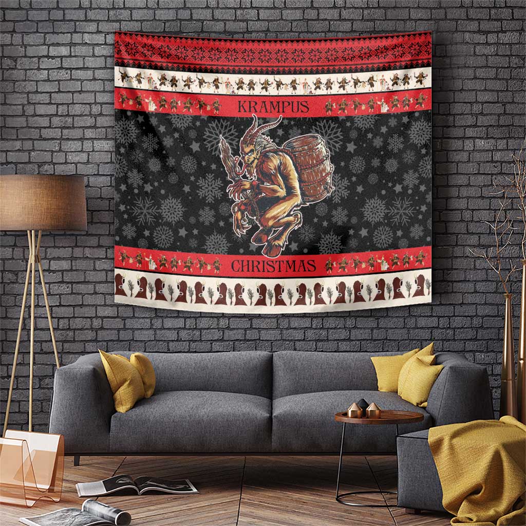 Krampus The Christmas Devil Tapestry LT9