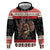 Krampus The Christmas Devil Zip Hoodie - Wonder Print Shop