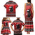 Jolakotturinn Iceland Family Matching Tank Maxi Dress and Hawaiian Shirt Yule Cat Merry Christmas - Wonder Print Shop