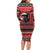 Jolakotturinn Iceland Long Sleeve Bodycon Dress Yule Cat Merry Christmas - Wonder Print Shop