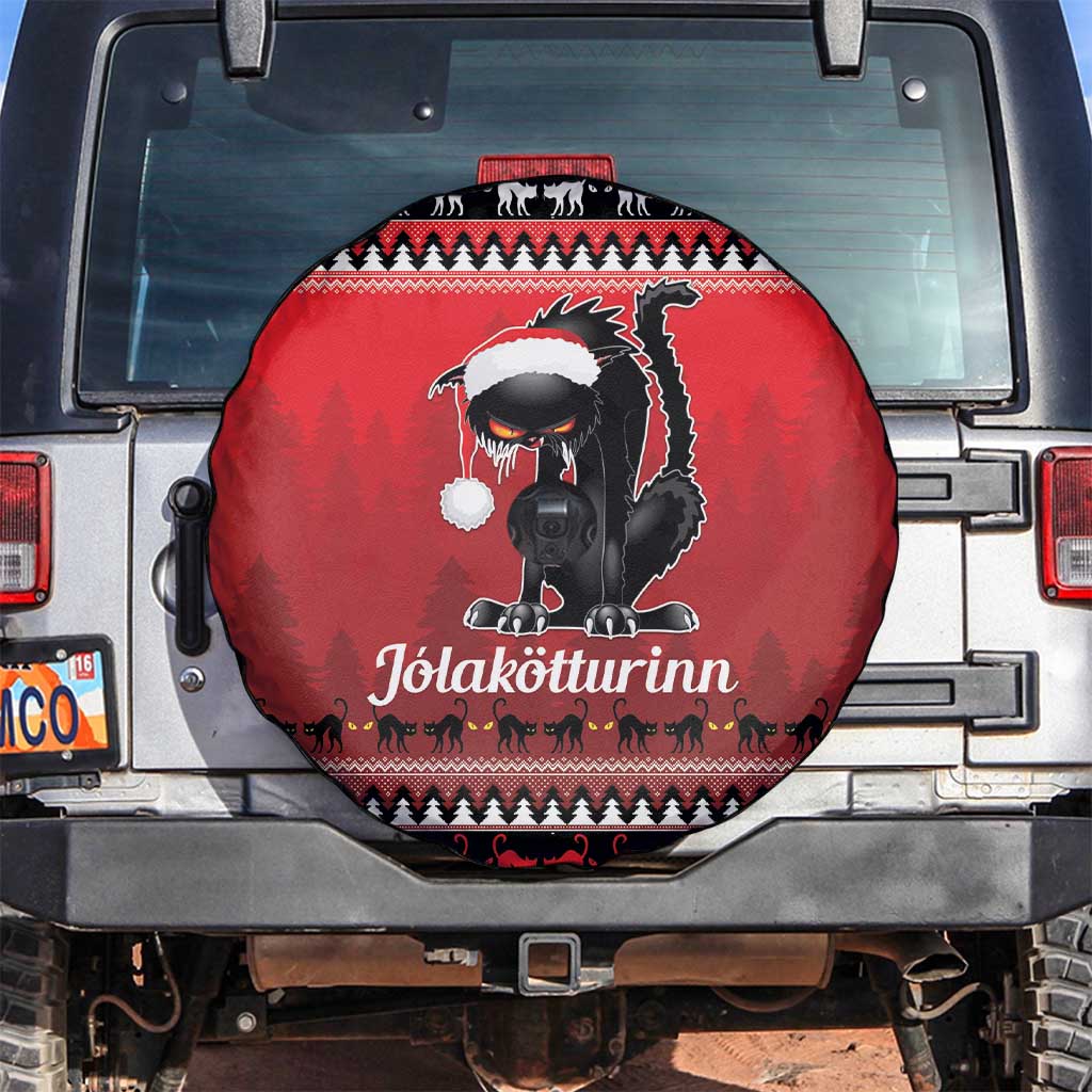 Jolakotturinn Iceland Spare Tire Cover Yule Cat Merry Christmas