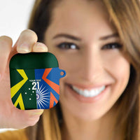 India vs Australia Custom AirPods Case Blue vs Gold Cricket Heritage - Wonder Print Shop