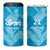 England Cricket Custom 4 in 1 Can Cooler Tumbler Three Lions Inspiration