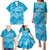 England Cricket Custom Family Matching Puletasi and Hawaiian Shirt Three Lions Inspiration - Wonder Print Shop