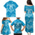 England Cricket Custom Family Matching Puletasi and Hawaiian Shirt Three Lions Inspiration - Wonder Print Shop