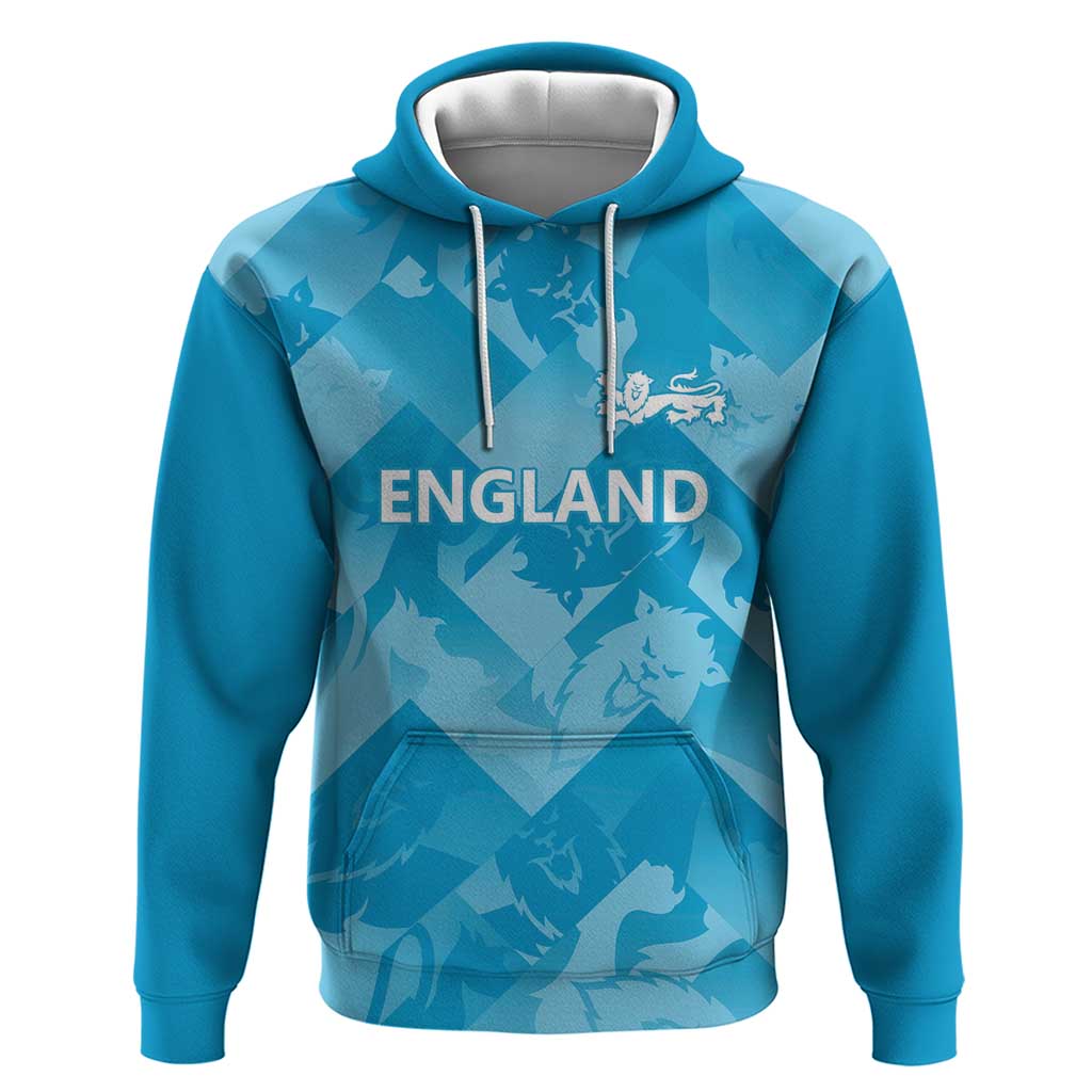 England Cricket Custom Hoodie Three Lions Inspiration - Wonder Print Shop