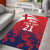 England Cricket Custom Area Rug Three Lions With Flag LT9 - Wonder Print Shop