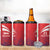 England Cricket Custom 4 in 1 Can Cooler Tumbler Three Lions With Flag LT9 - Wonder Print Shop