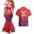 England Cricket Custom Couples Matching Mermaid Dress and Hawaiian Shirt Three Lions With Flag LT9 - Wonder Print Shop