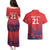 England Cricket Custom Couples Matching Puletasi and Hawaiian Shirt Three Lions With Flag LT9 - Wonder Print Shop