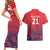 England Cricket Custom Couples Matching Short Sleeve Bodycon Dress and Hawaiian Shirt Three Lions With Flag LT9 - Wonder Print Shop