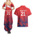 England Cricket Custom Couples Matching Summer Maxi Dress and Hawaiian Shirt Three Lions With Flag LT9 - Wonder Print Shop