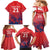 England Cricket Custom Family Matching Mermaid Dress and Hawaiian Shirt Three Lions With Flag LT9 - Wonder Print Shop