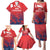 England Cricket Custom Family Matching Puletasi and Hawaiian Shirt Three Lions With Flag - Wonder Print Shop