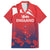 England Cricket Custom Family Matching Puletasi and Hawaiian Shirt Three Lions With Flag - Wonder Print Shop