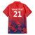 England Cricket Custom Family Matching Puletasi and Hawaiian Shirt Three Lions With Flag - Wonder Print Shop