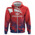 England Cricket Custom Hoodie Three Lions With Flag - Wonder Print Shop