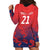 England Cricket Custom Hoodie Dress Three Lions With Flag - Wonder Print Shop