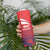 England Cricket Custom Skinny Tumbler Three Lions With Flag