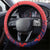 England Cricket Steering Wheel Cover Three Lions With Flag