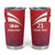 England Cricket Custom Tumbler Cup Three Lions With Flag - Wonder Print Shop