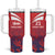 England Cricket Custom Tumbler With Handle Three Lions With Flag