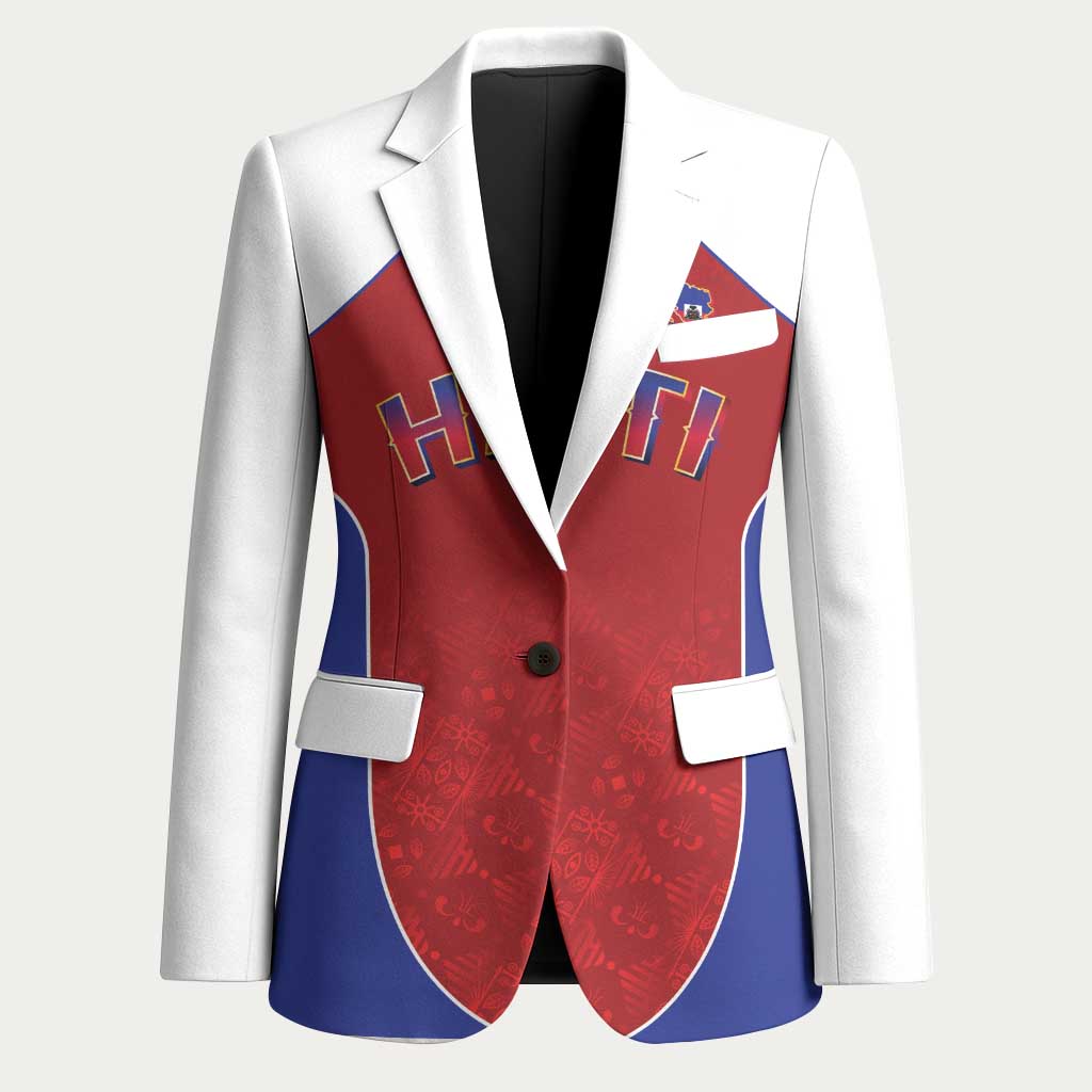 World Football 2026 Afro-Haiti Custom Blazer Together For Ayiti Red Style - Wonder Print Shop