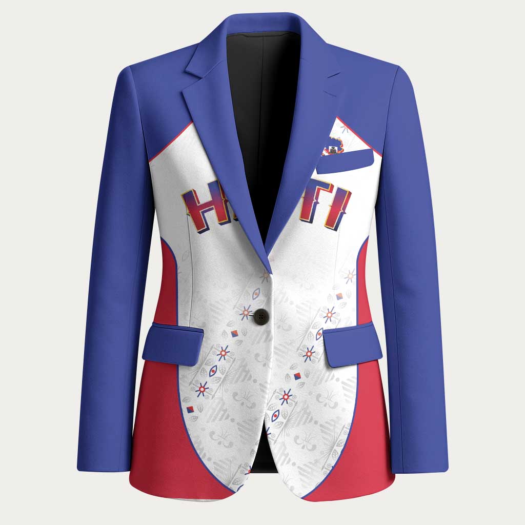 World Football 2026 Afro-Haiti Custom Blazer Together For Ayiti White Style - Wonder Print Shop