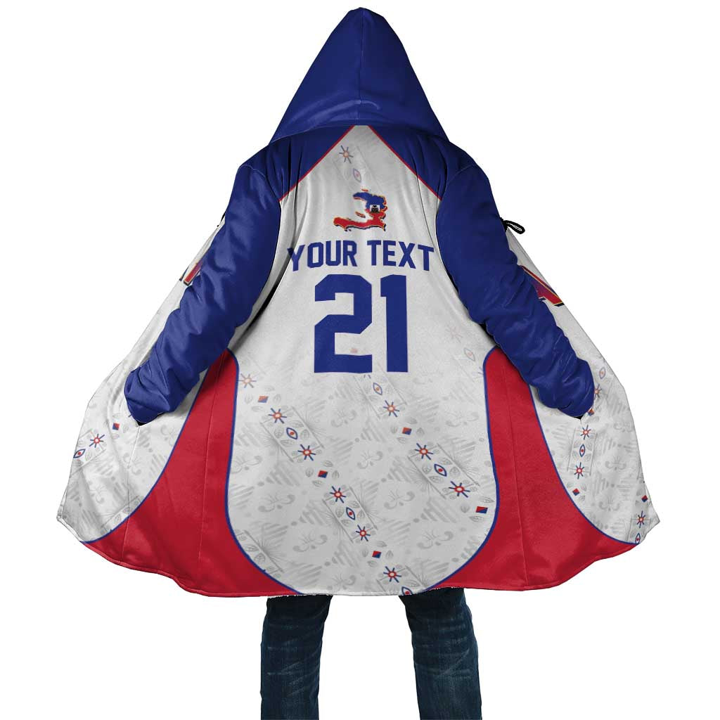 World Football 2026 Afro-Haiti Custom Cloak Together For Ayiti White Style - Wonder Print Shop