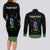 Personalized Dominica Sisserou Parrot Simple Style Couples Matching Long Sleeve Bodycon Dress and Long Sleeve Button Shirt LT9 - Wonder Print Shop